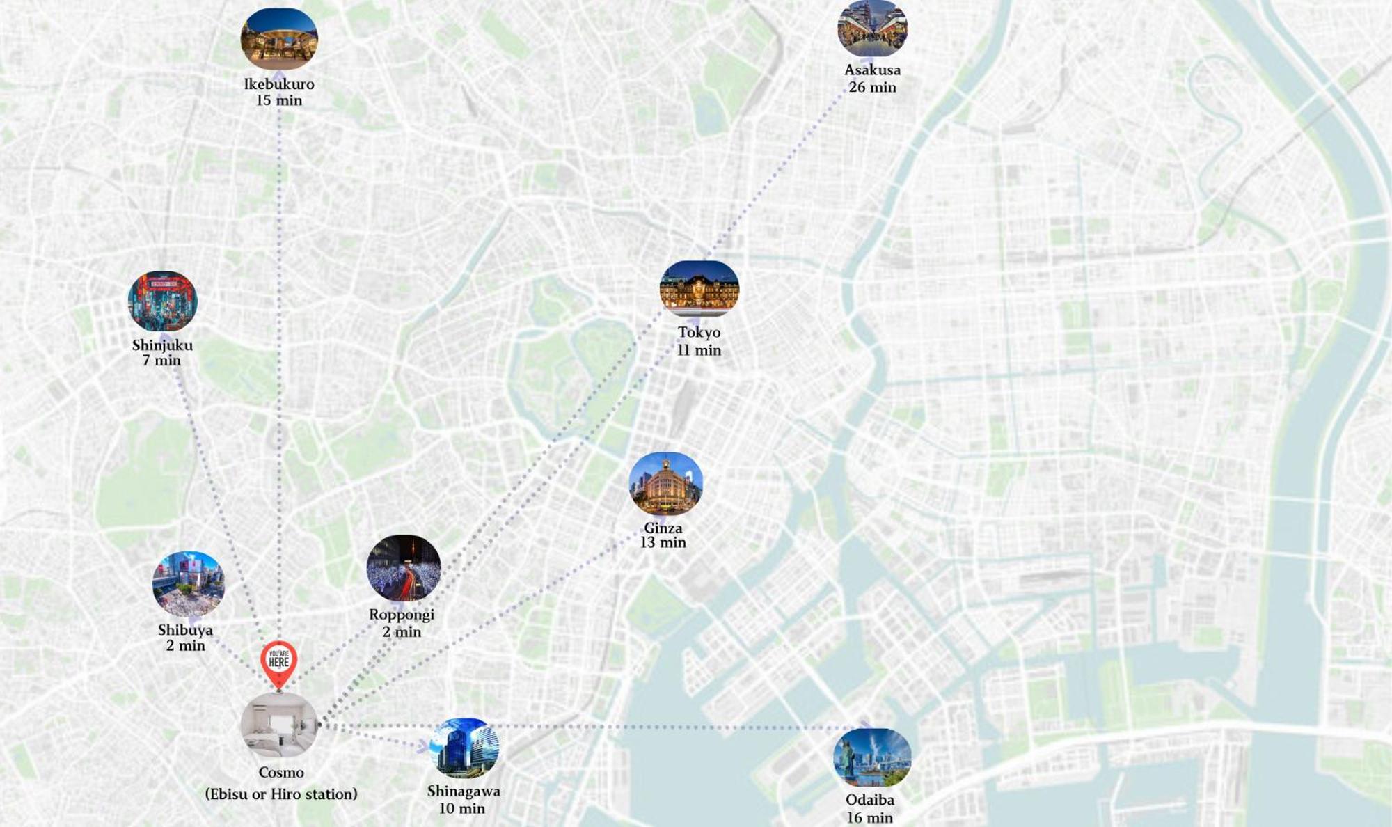 Cosmo Lägenhet Tokyo prefektur Exteriör bild